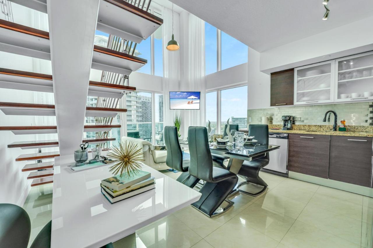 Willa Modern 2 Story Loft 2Br With Breathtaking Views Miami Zewnętrze zdjęcie