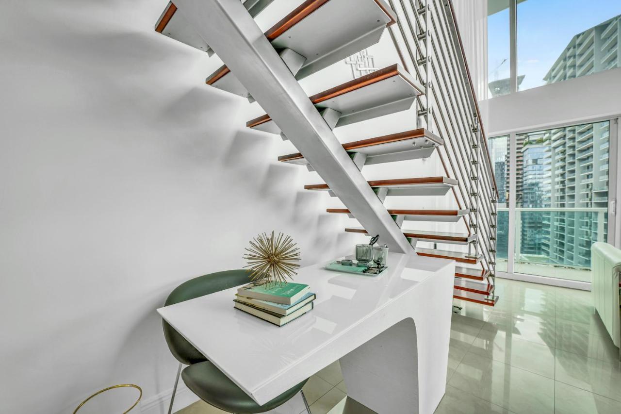 Willa Modern 2 Story Loft 2Br With Breathtaking Views Miami Zewnętrze zdjęcie