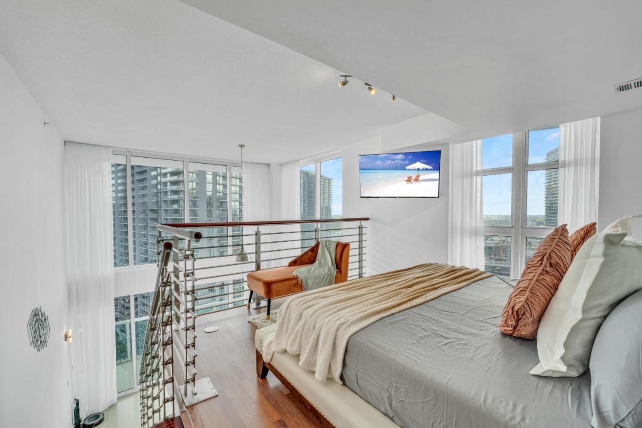 Willa Modern 2 Story Loft 2Br With Breathtaking Views Miami Zewnętrze zdjęcie