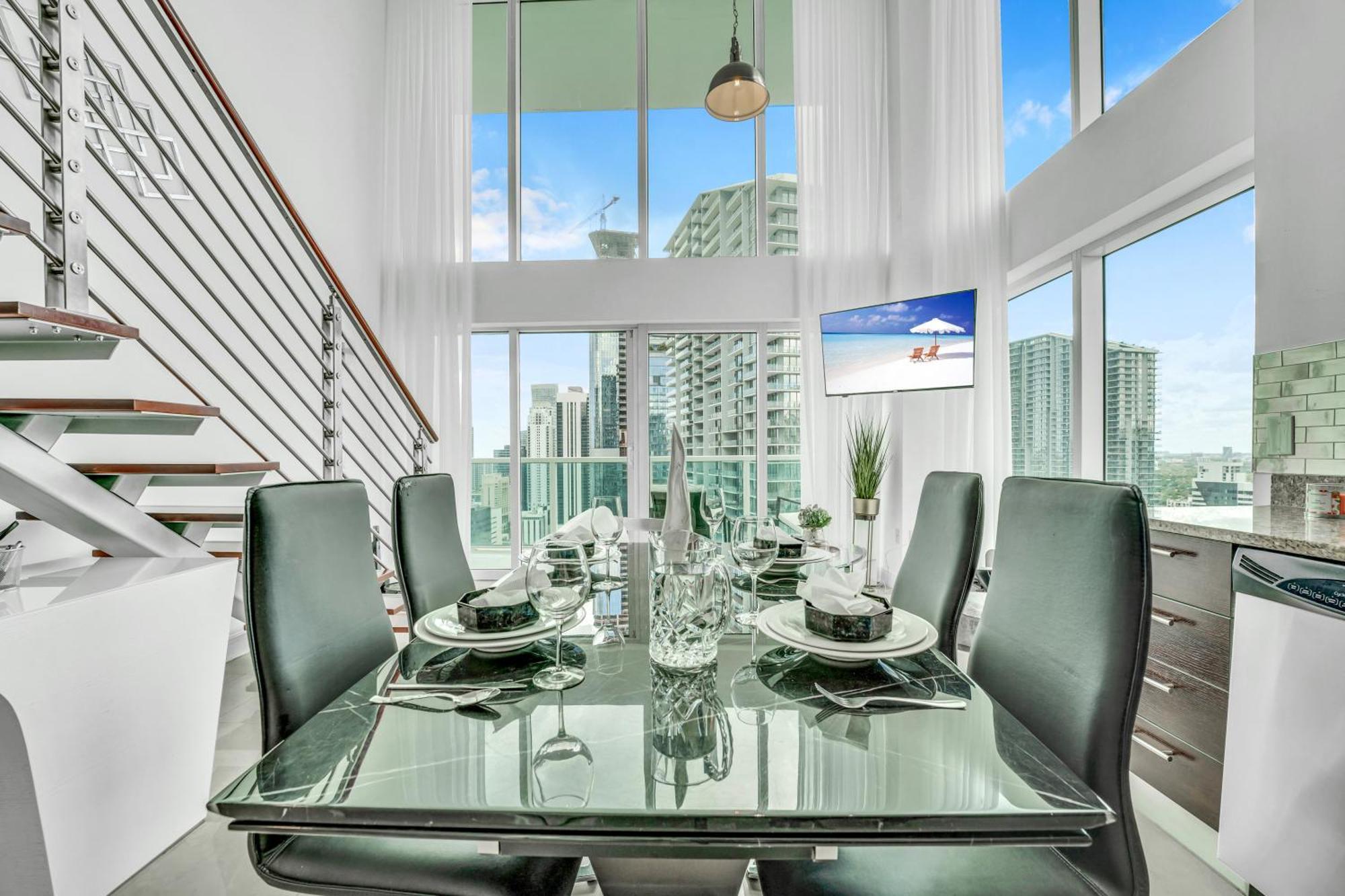 Willa Modern 2 Story Loft 2Br With Breathtaking Views Miami Zewnętrze zdjęcie