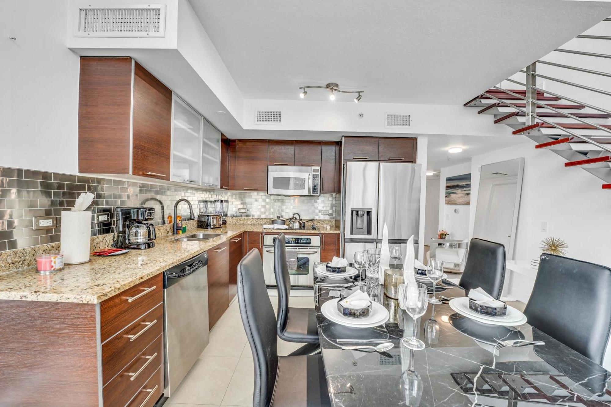 Willa Modern 2 Story Loft 2Br With Breathtaking Views Miami Zewnętrze zdjęcie