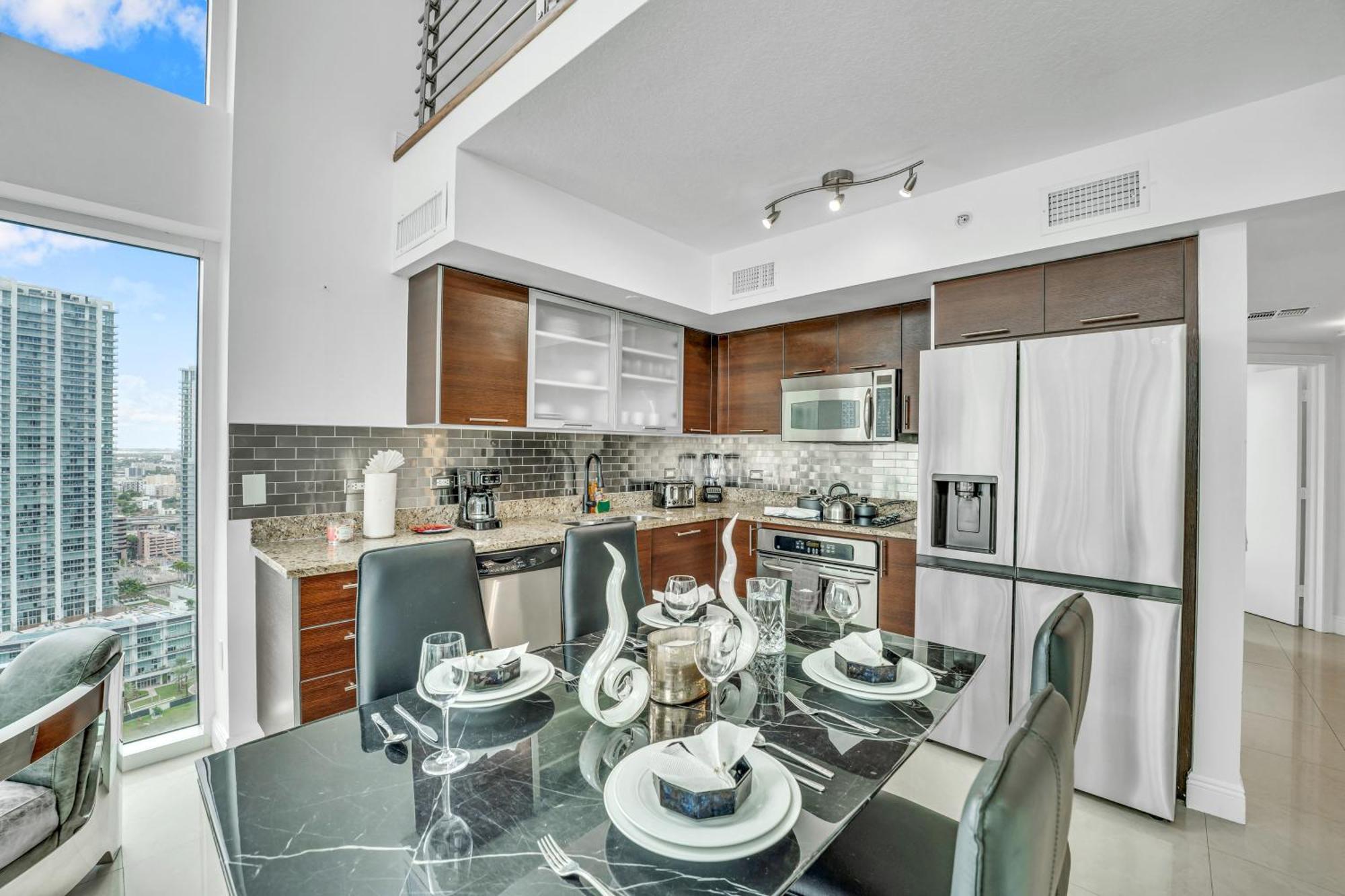 Willa Modern 2 Story Loft 2Br With Breathtaking Views Miami Zewnętrze zdjęcie