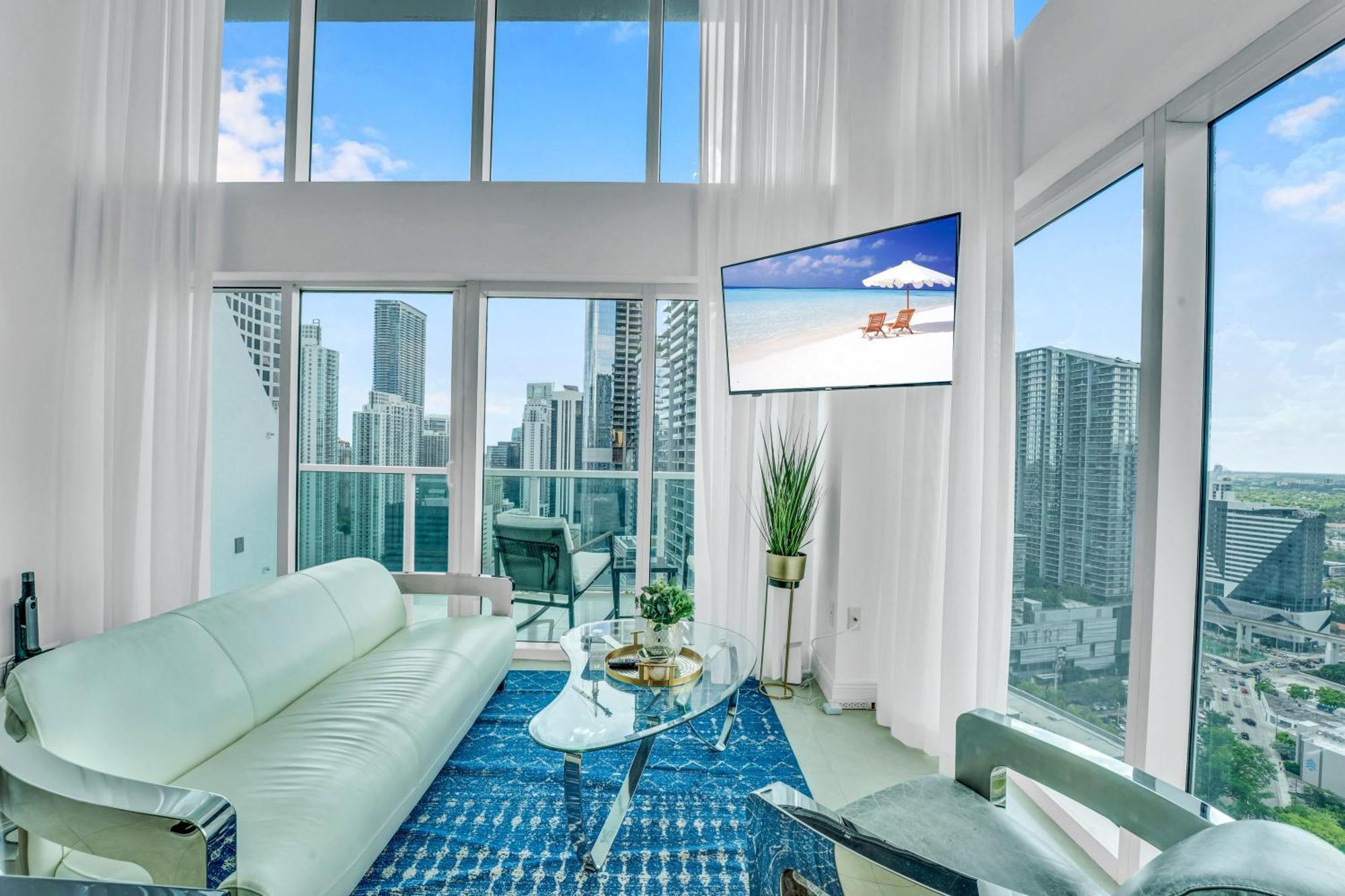 Willa Modern 2 Story Loft 2Br With Breathtaking Views Miami Zewnętrze zdjęcie