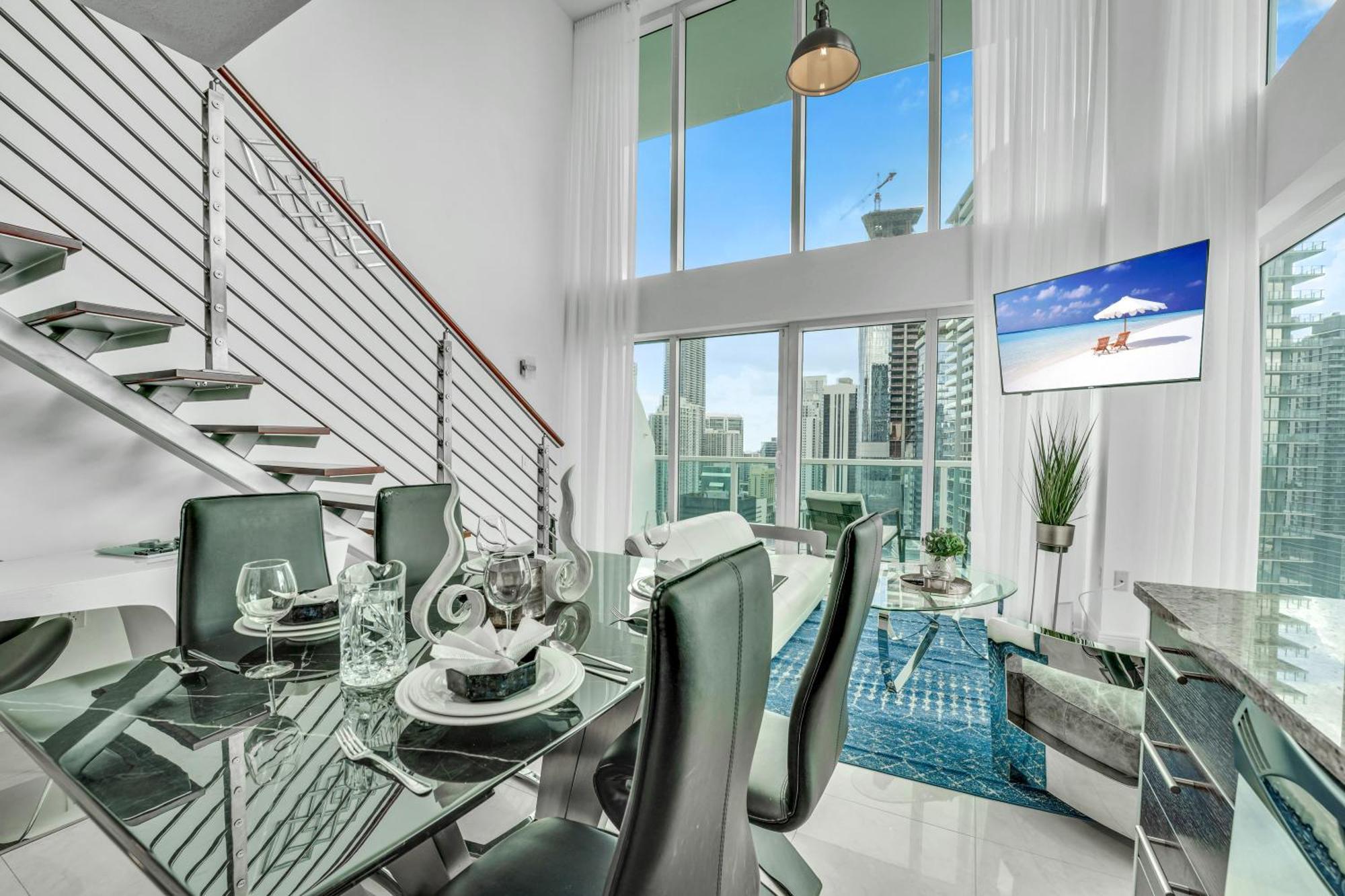 Willa Modern 2 Story Loft 2Br With Breathtaking Views Miami Zewnętrze zdjęcie